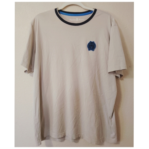 Psycho Bunny Other - Psycho Bunny Tan Short Sleeve Tshirt Size 7 (XL)